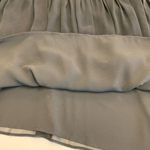 Joie Jordie Lace Dress Womens XS Extra Small Black Lace Bodice Attach Silk Slip - Picture 13 of 16